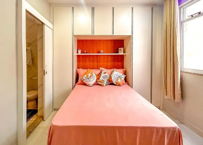 Ótimo studio c WiFi a 190m da Praia do Leme - RJ Rio de Janeiro